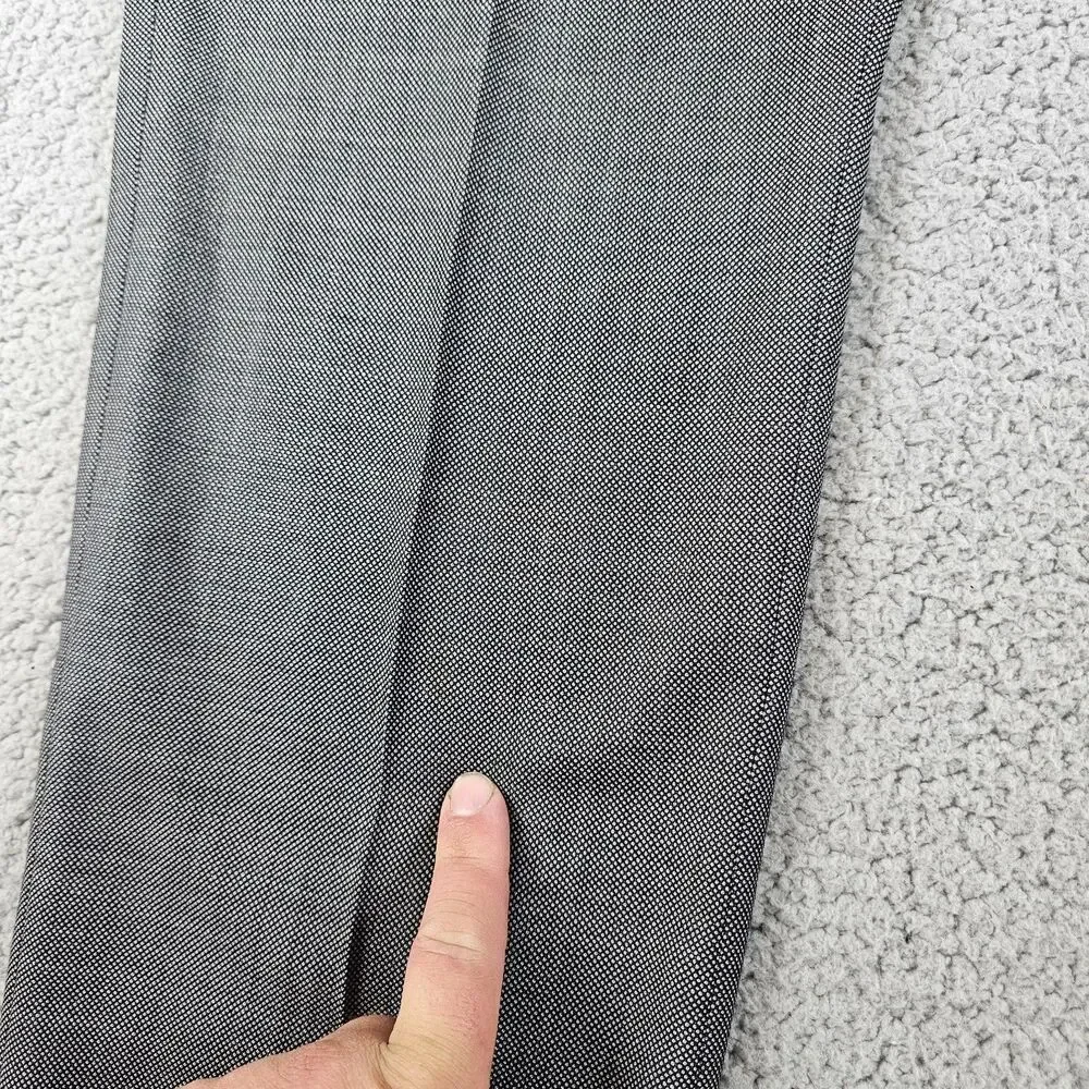 Banana Republic Pants Mens 35x29 Gray Wool Nail Head Tailored Slim Fit Trouser